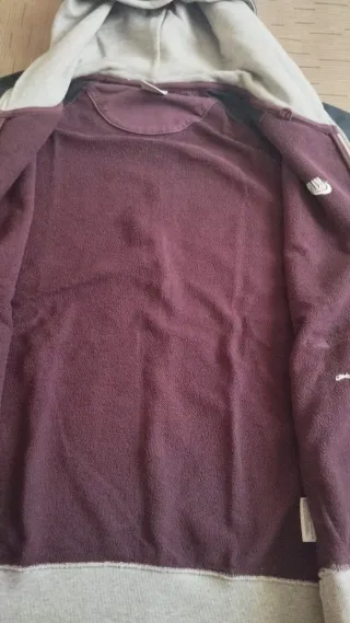 Chaqueta chándal Nike azul y granate