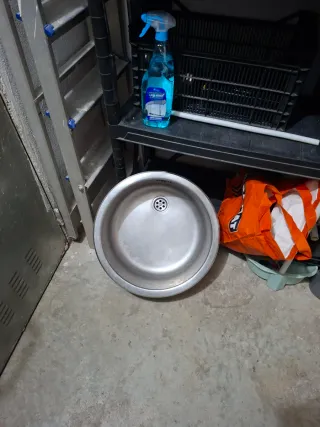 Fregadero de acero inoxidable