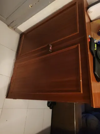 Mueble cama de madera