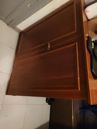 Mueble cama de madera