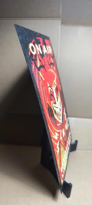 Cuadro 3D Hueforge Hazbin Hotel Alastor