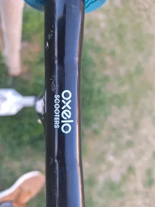 Patinete Oxelo Negro y Azul