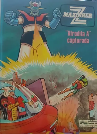Mazinger Z cómics 1978 lote 4 tomos tapa dura