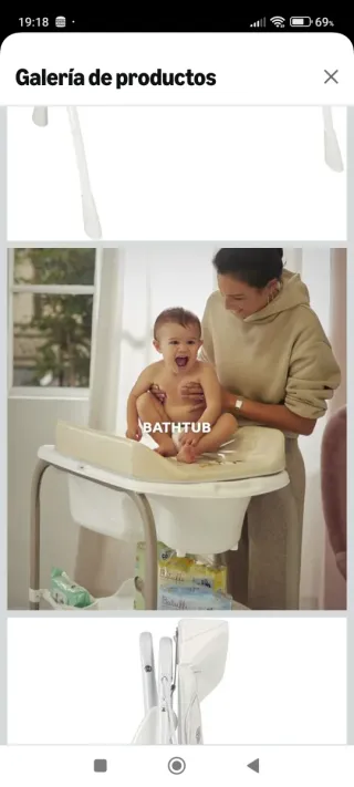 Bañera cambiador bebé CAM Volare C203008/243