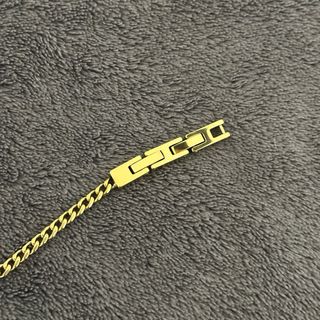 Pulsera Cubana Oro Laminado 18K Hombre