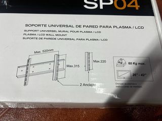 Soporte TV GISAN SP04 Fijo 26-42