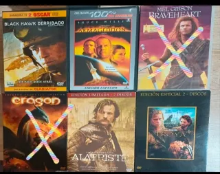 DVDs National Geographic y Películas