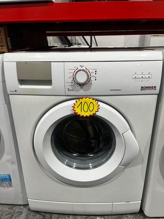 Lavadora Rommer 5kg Blanca
