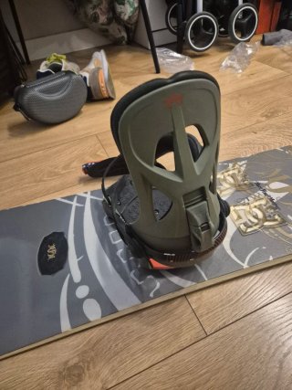 Tabla Snow Nitro 155 + Fijaciones Rome S