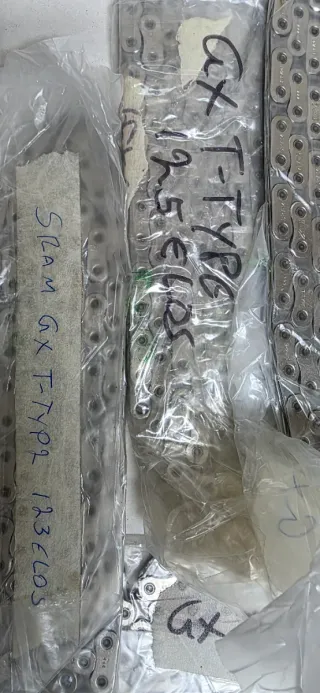 2 correntes Sram Eagle XX1 Arco-iris + 5 GX T-Type