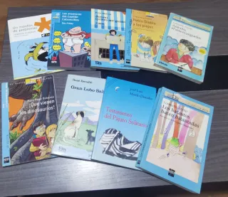 Lote 9 libros infantiles 8€