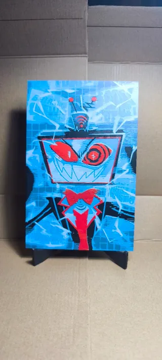 Cuadro HueForge 3D Hazbin Hotel Vox