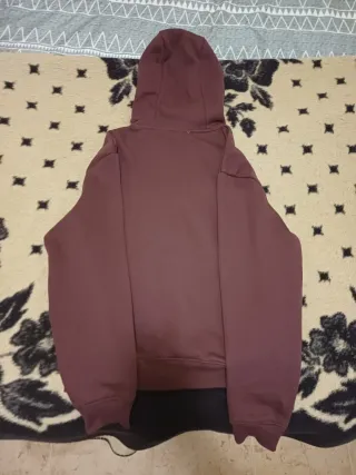 Sudadera Zara Hombre Talla M color burdeos