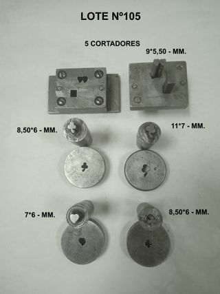 Herramientas Taller Joyería  variedad de Troqueles
