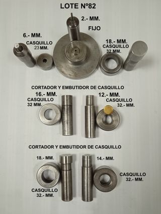 Herramientas Taller Joyería  variedad de Troqueles