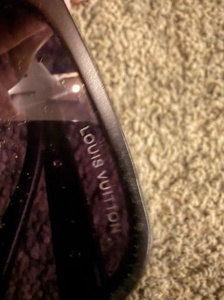 Gafas Louis Vuitton Negras y Doradas