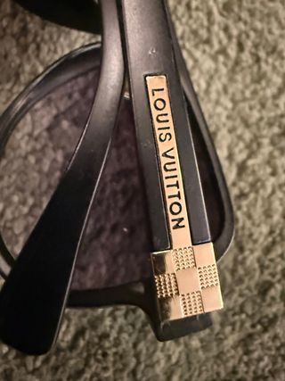 Gafas Louis Vuitton Negras y Doradas