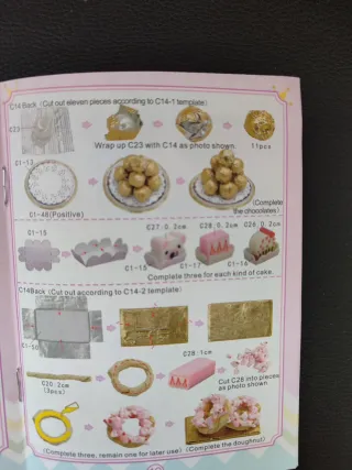 Tienda Dulces casita miniatura muñecas diy kit