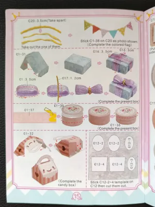 Tienda Dulces casita miniatura muñecas diy kit