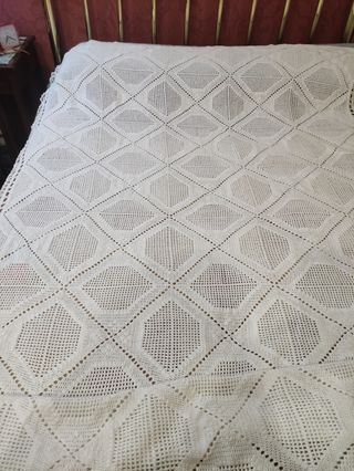 Colchas de ganchillo para cama de 90