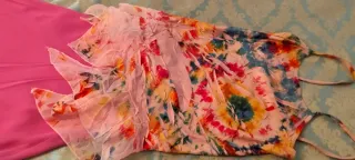 Top evento multicolor talla única