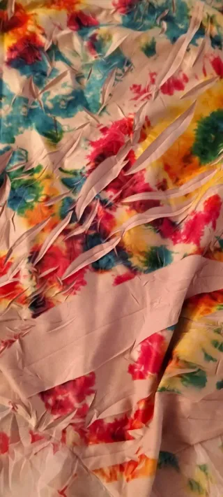 Top evento multicolor talla única