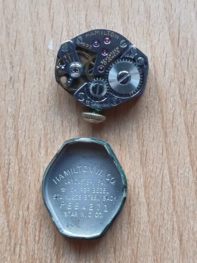 Reloj Hamilton Mecánico Mujer