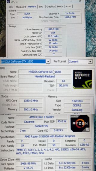 Portátil HP Victus GTX 1650