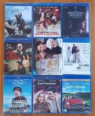 B4. Blurays precintados Varios precios