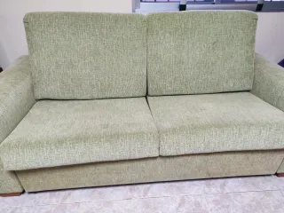 Sofá Cama Verde Cómodo