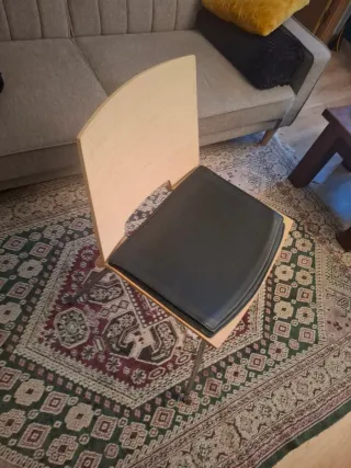 Sedia Fritz in legno elegante