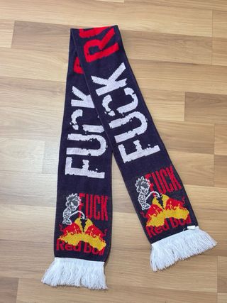 Bufanda anti RB Leipzig Red Bull futbol