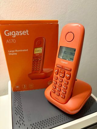 Teléfono Inalámbrico Gigaset A170 Naranja