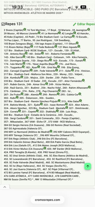 Cromos Adrenalyn LaLiga 2025-26