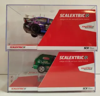 Scalextric Ford Escort + Fiat Panda Dakar