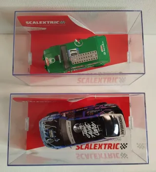 Scalextric Ford Escort + Fiat Panda Dakar