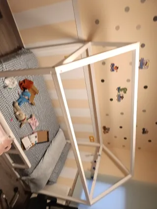 Cama Casita Pino 90cm