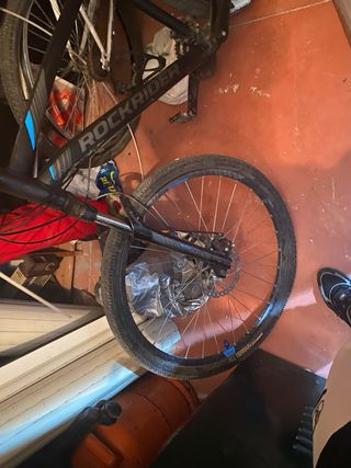 Bici con freno de disco