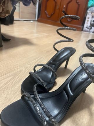 Tacones Brillantes Primark Talla 41 Fiesta