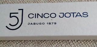 Cuchillo Jamonero 5 Jotas Azul/Plata