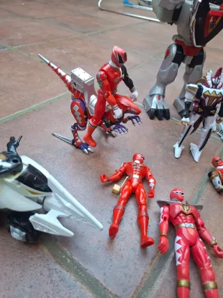 Lote Power Rangers Bandai