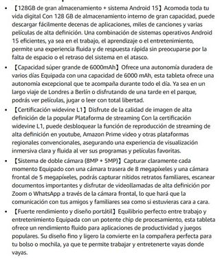 Tablet 10” con teclado, funda y ratón