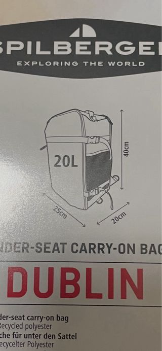 Mochila de viagem cabine expansível – 20L