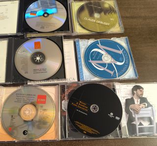 Lote 6 CDs Música Clásica: Beethoven, Falla, Debus