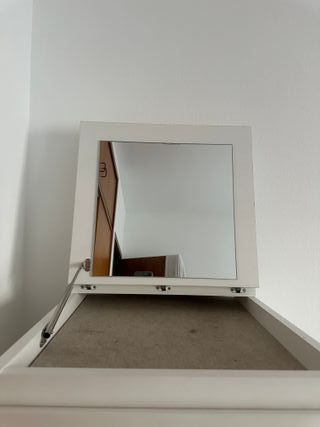 Cómoda 6 cajones con espejo