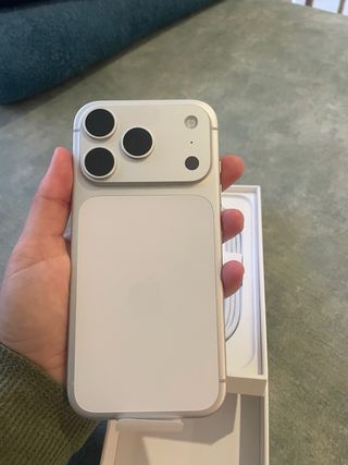 iPhone 17 Pro Plata/Blanco