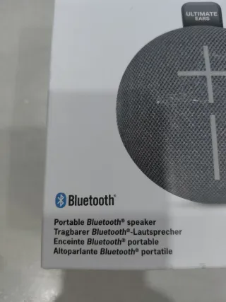 Altavoz Bluetooth Ultimate Ears Miniroll Negro