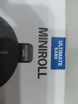 Altavoz Bluetooth Ultimate Ears Miniroll Negro