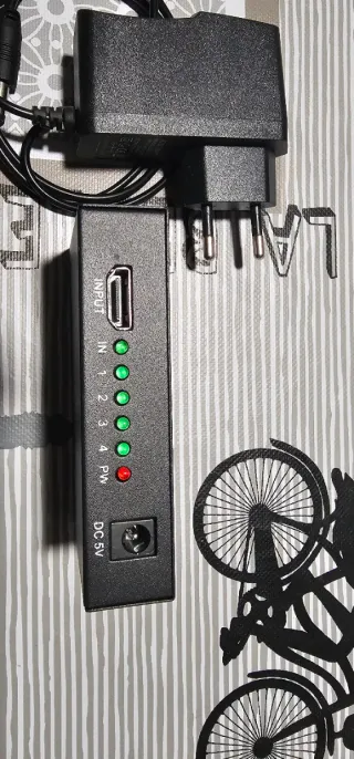 Repartidor HDMI 1x4 4K UHD 3D