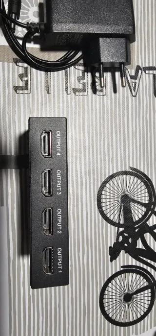 Repartidor HDMI 1x4 4K UHD 3D